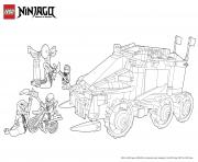 Printable car tank moto ninjago  coloring pages